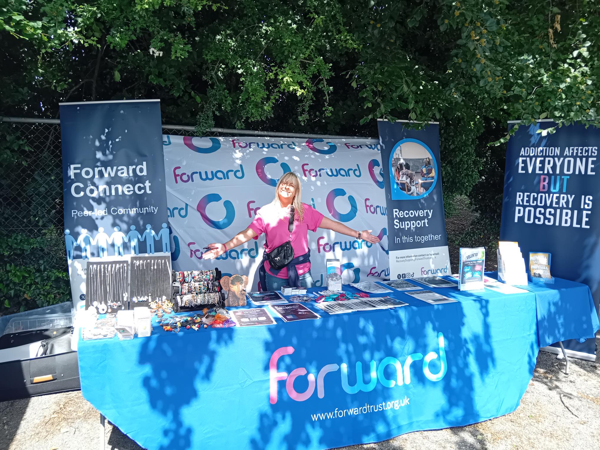 Chantel at The Emma Urquhart Cup with The Forward Trust