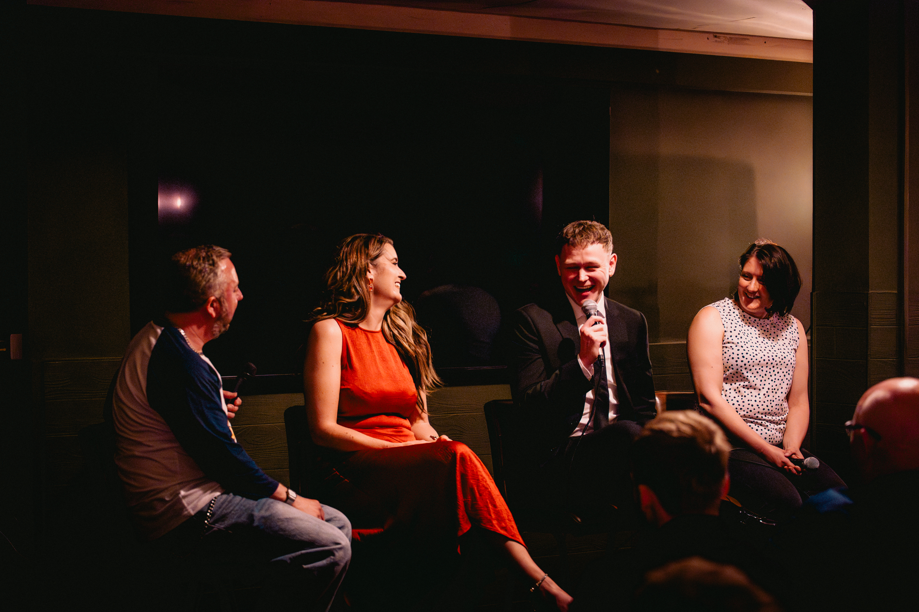 A Q&A followed the film - with Macaulay Cooper (stars as Jacob) in this retelling of Caleb's story